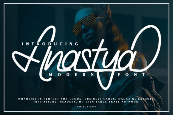 Anastya: The Authentic Script Handwritten Font for Makers