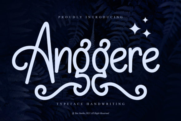Anggere: The Sweet Script Font for Handmade Brands