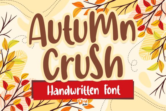 Autumn Crush: A Chic Handwritten Font for Editorial Design