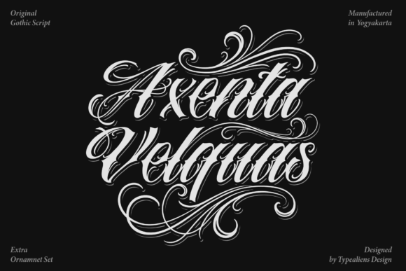 Axenta Velquas: The Perfect Victorian Script Font for Crafters