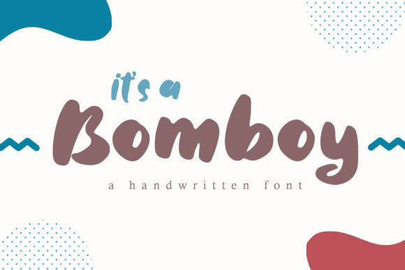 Bomboy Typeface: A Sweet Script for Branding Projects
