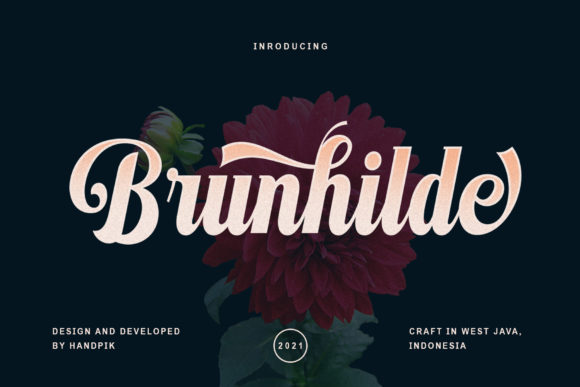 Brunhilde: The Script Handwritten Font for Modern Campaigns