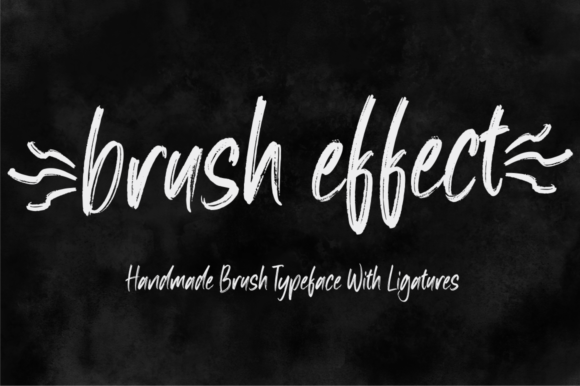 Brush Effect: The Handwritten Typeface for Bold Branding