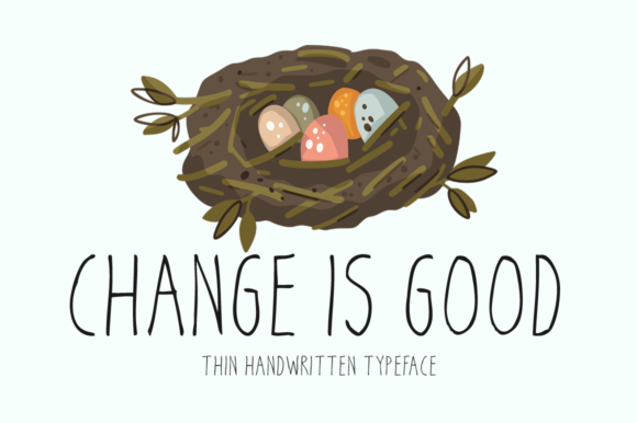 Change is Good: A Handwritten Font for Makers