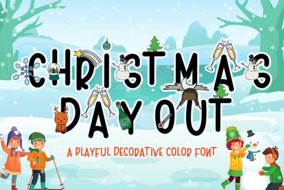 Christmas Day Out Font for Scroll-Stopping Holiday Campaigns