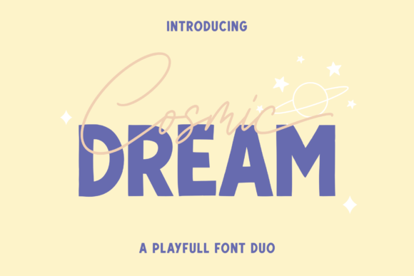 Cosmic Dream: A Chic Script Handwritten Font for Editorial Design