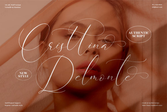 Cristtina Delmonte: A Script Handwritten Font for Digital Branding