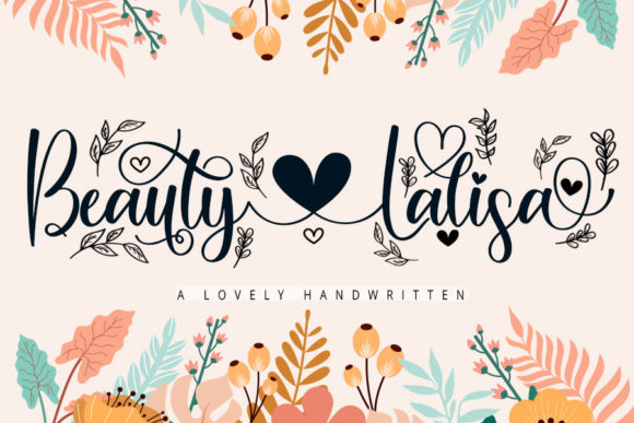 Designing with Beauty Lalisa: A Romantic Script for Web Layouts
