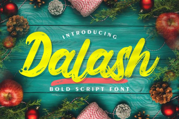 Designing with Dalash: A Modern Script Font for Web Layouts