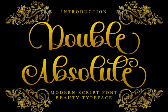 Double Absolute Font Review for Handmade Branding