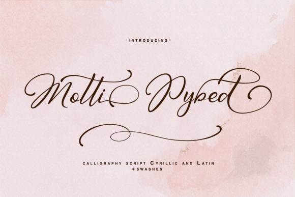 Elevate Campaigns with Motty Pybed Handwritten Font