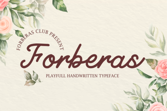 Forberas: A Script Handwritten Font for Modern Web Design