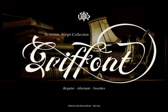 Griffont: A Victorian Script Handwritten Font for Makers