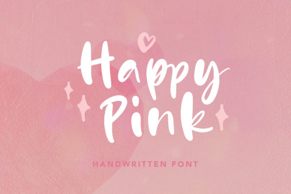 Happy Pink: The Friendly Script Font for Small Business Branding