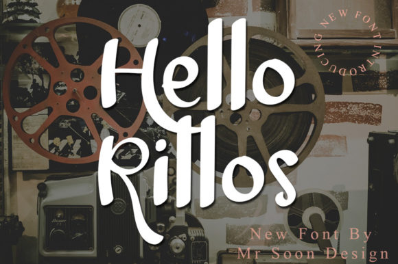 Hello Rillos: A Chic Script Font for Makers