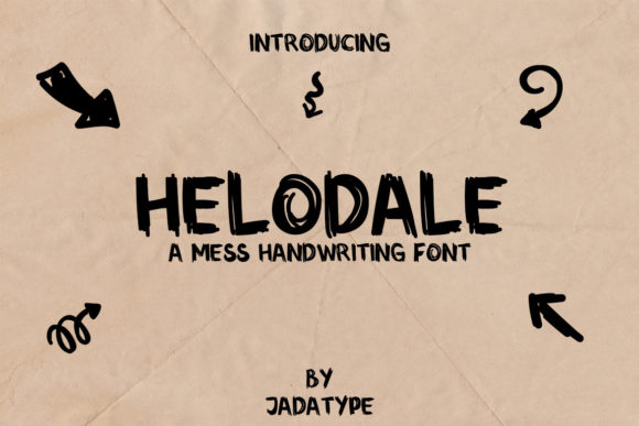 Helodale: A Charming Script Handwritten Font for Makers