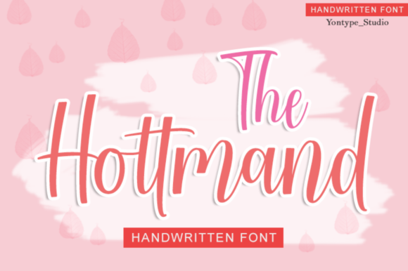 Hottmand: A Timeless Script Handwritten Font for Makers