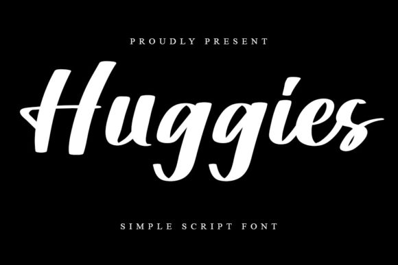 Huggies Font: The Chic Script for Handmade Branding