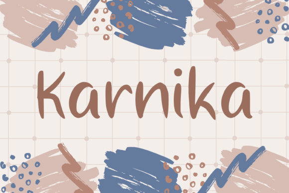 Karnika: A Dainty Script Handwritten Font for Elegant Branding