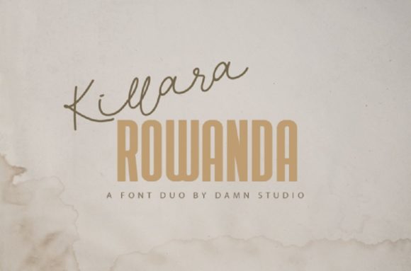 Killara Rowanda: A Chic Script Handwritten Font for Web Design
