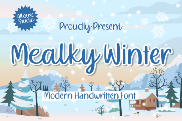Mealky Winter Font: Elevate Your Brand with Handwritten Style
