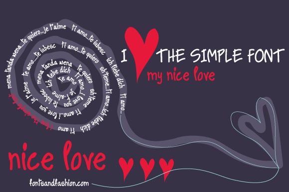 Nice Love: A Script Handwritten Font for Digital Brands