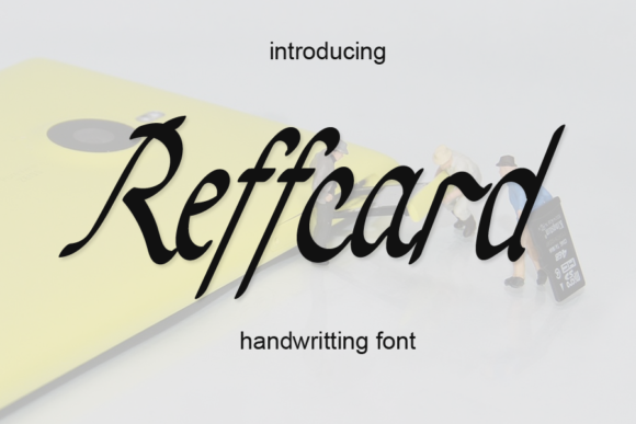 Reffcard: A Chic Script Font for Modern Web Design
