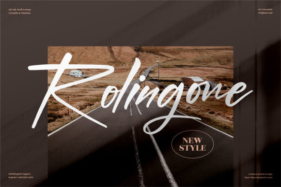 Rolingone: The Timeless Script Handwritten Font for Branding