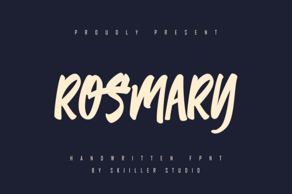 Rosmary Font: The Urban Script for Modern Campaigns