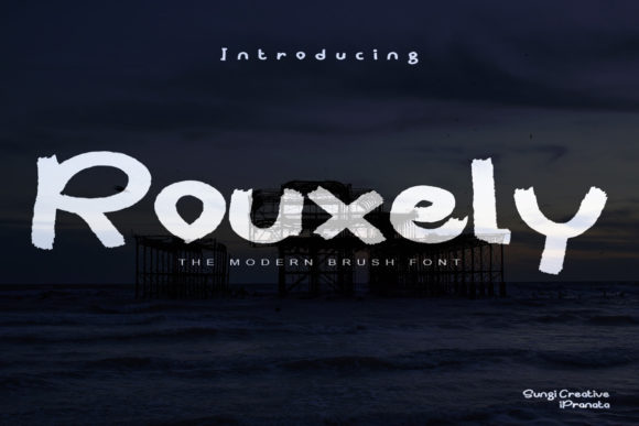 Rouxely Font Review: A Brushed Script for Makers