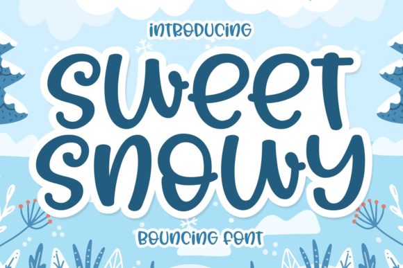 Sweet Snowy Font: A Cute Script for Designers
