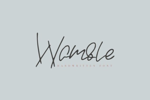 Wamble: The Elegant Script Font for Modern Branding